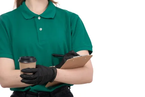Produto: lavagem de uniforme de frentista